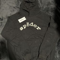 Black Sp5der Hoodie 