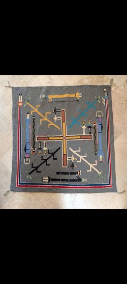 Navajo woven rug/wall hanging