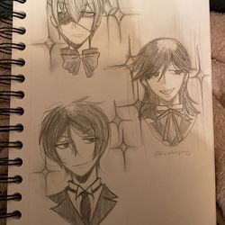 Black butler drawing