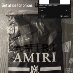 Amiri Shirt Size large 