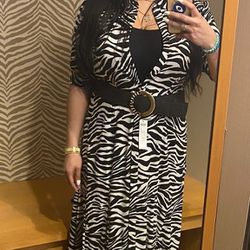 Zebra Dress