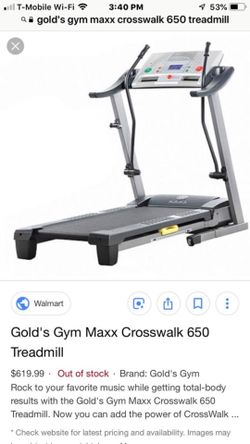 Gold's gym crosswalk 650 hotsell