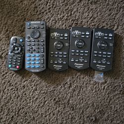 KENWOOD + PIONEER REMOTES 