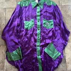 1930’s Nippontex Satin Shirt Japan 