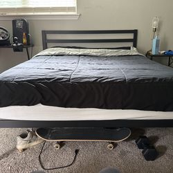 Queen Bed With Mattress