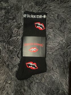 Chrome heart socks men
