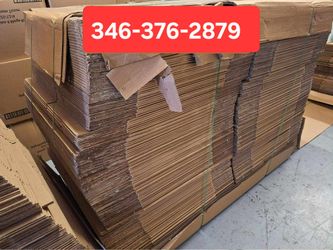 40 cardboard Boxes For $25