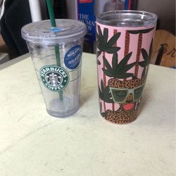 Starbucks Insulated Cups Both For 10$