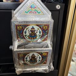 Brand New Metal Mail/letter Box With Hanging Hole