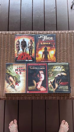Unrated Horror movies - 5 pack