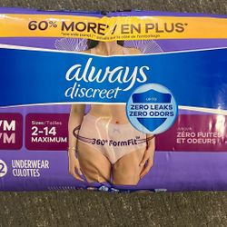 Always Discreet S/M P/M