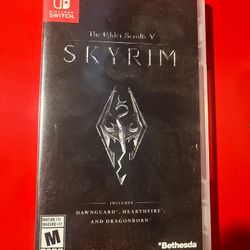 The Elder Scrolls V: Skyrim Nintendo Switch