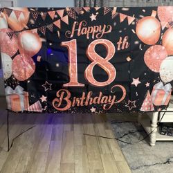 18th Birthday Supplies 