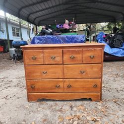 Wood Dresser 