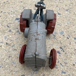 Antique Cast Iron McCormick Deering Tractor  Toy