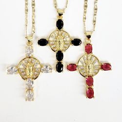 Gold Plated Cross Necklace