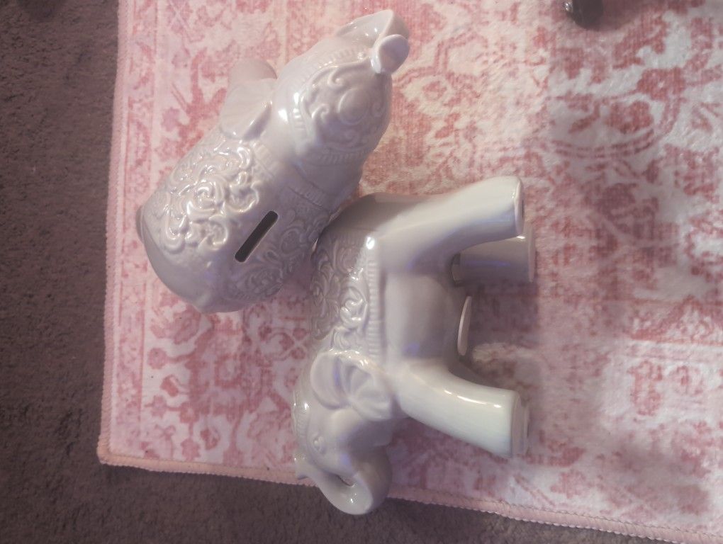 Ceramic Elephant Banks