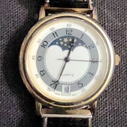 Vintage Speidle Moon Phase Watch