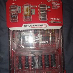 Milwaukee Shockwave Impact Duty 60 PC Drill, Drive And Fasten W Packout (48-32-5162)