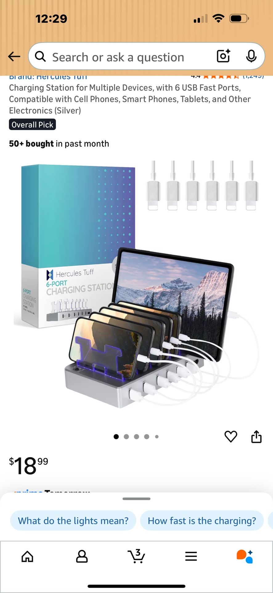 Hercules Tuff Phone Charching Station