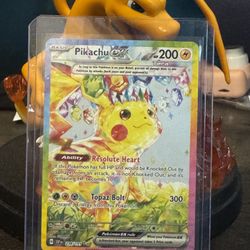Pikachu EX SAR Surging Sparks