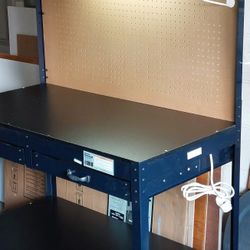 48" Workbench with drawers and light