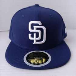 Kids Size 6 5/8 San Diego Padres 2017 New Era 59Fifty Fitted Cap