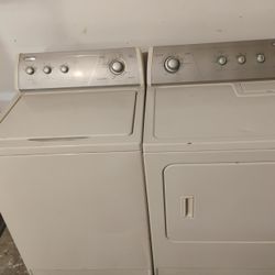 Whirlpool Heavy Duty Washer And Dryer 90 Day Written Warranty Delivery Available 