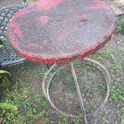 Antique Coke A Cola Table And Chairs