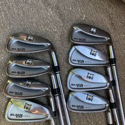 Lynx Black Cat CST1 9 Iron Regular Steel Shaft Golf Pride Grip Lynx Black Cat CST1 9 Iron Regular Steel Shaft Golf Pride Grip