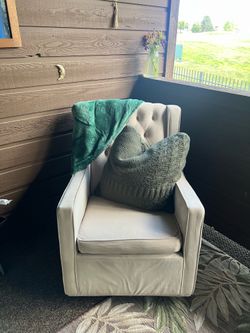 Rocking swivel nursery chair
