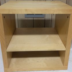 IKEA Bedside Table with Adjustable Shelf 