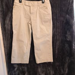 Mossimo Ladies Khaki Capri