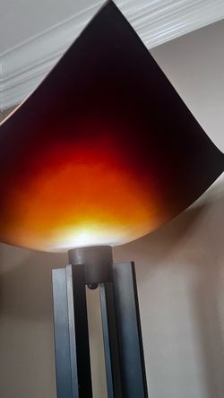 Modern Floor Lamp with Square Shade