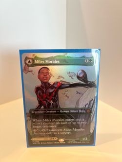 MTG: Mythic Miles Morales #234 Borderless Foil Marvel Spider-Man