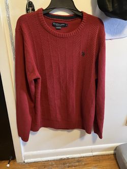 Red Polo Sweater