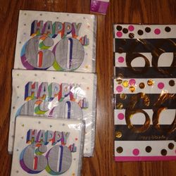 60 Birthday Decorations 