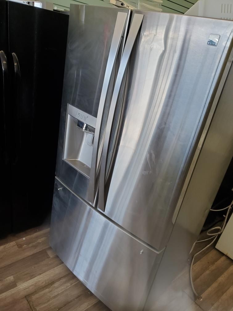 KENMORE ELITE FRENCH DOOR REFRIGERATOR DELIVERY AVAILABLE FOR SMALL FEE
