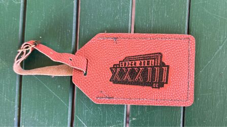Vintage Super Bowl XXXlll and Southwest Airlines Luggage Tag