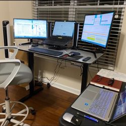 ErGear Adjustable Height - Electric Powered Computer Desk