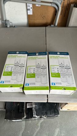 GE Appliances Tankless Reverse Osmosis Dual Filter Set FQ400PT