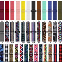 Set Of 10 Apple Watch Nylon Bands, Lots Of Colors To Choose From / 38mm 40mm 42mm 44mm