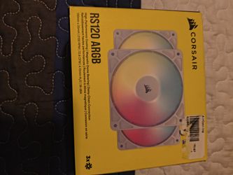 Corsair Ra 120 Mm Rgb Fans New  3 Pack White Color 