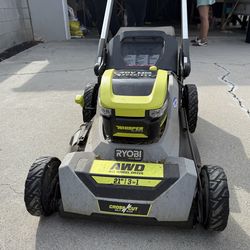 Ryobi lawn Mower & Trimmer Kit