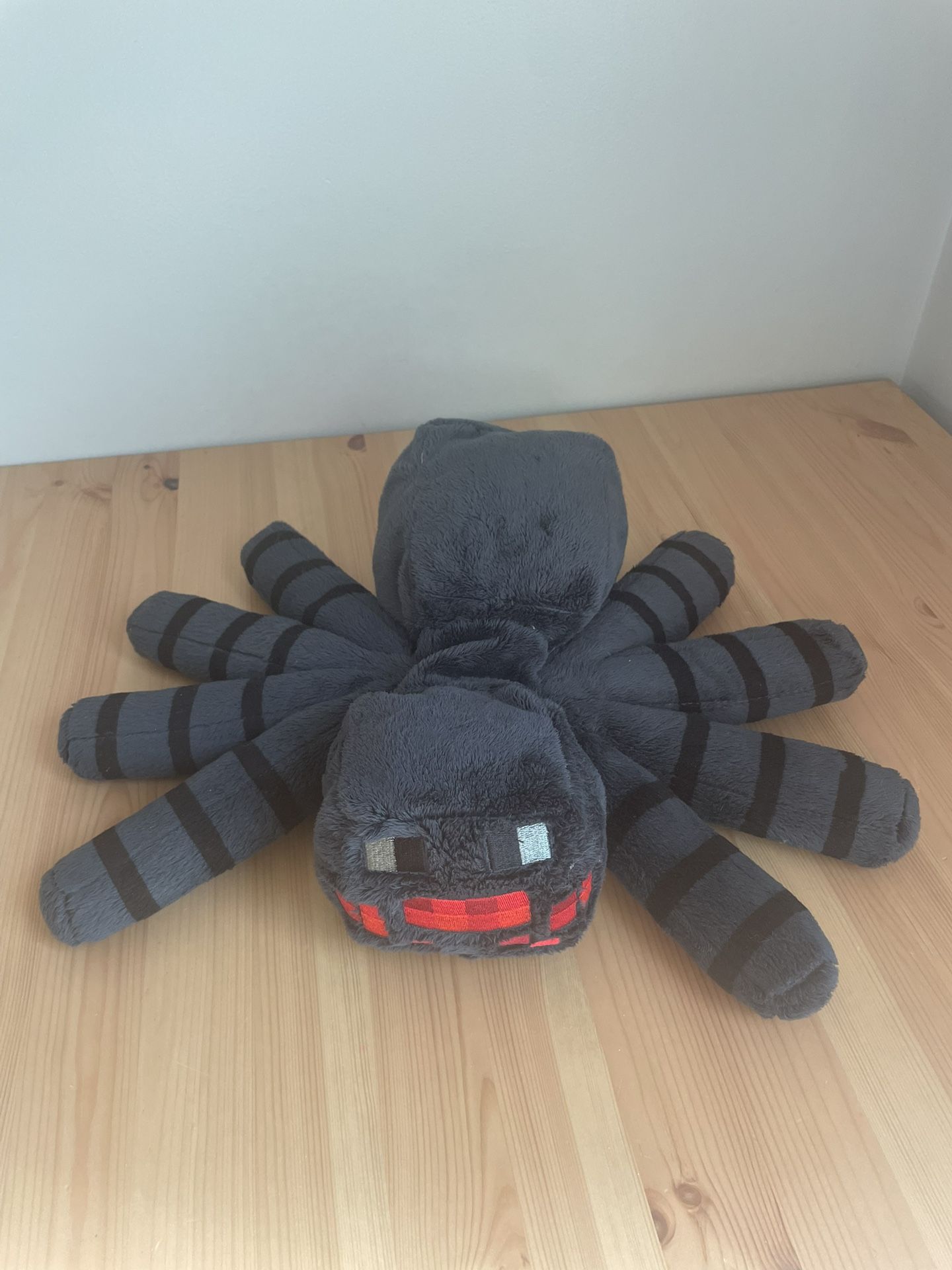 Minecraft Gray Plush Cave Spider Stuffed Animal Jinx Mojang Spin Master Stuffed Animal