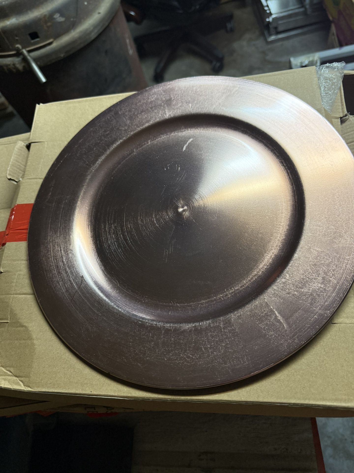 13” Rose Gold Chargers