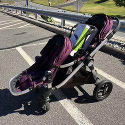 City select Double Stroller With Accessories