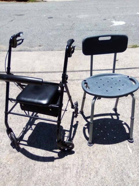 Sit Down Walker+Shower Chair 20.00