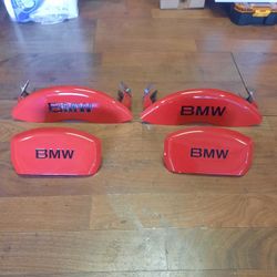 MGP brand BMW Logo Red caliper brake covers