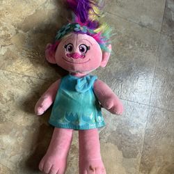 Build-A-Bear Trolls Poppy Plush w/ Dress & Headband – Sound Not Working